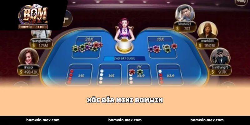 Sự tiện lợi và lôi cuốn của Xóc đĩa mini Bomwin